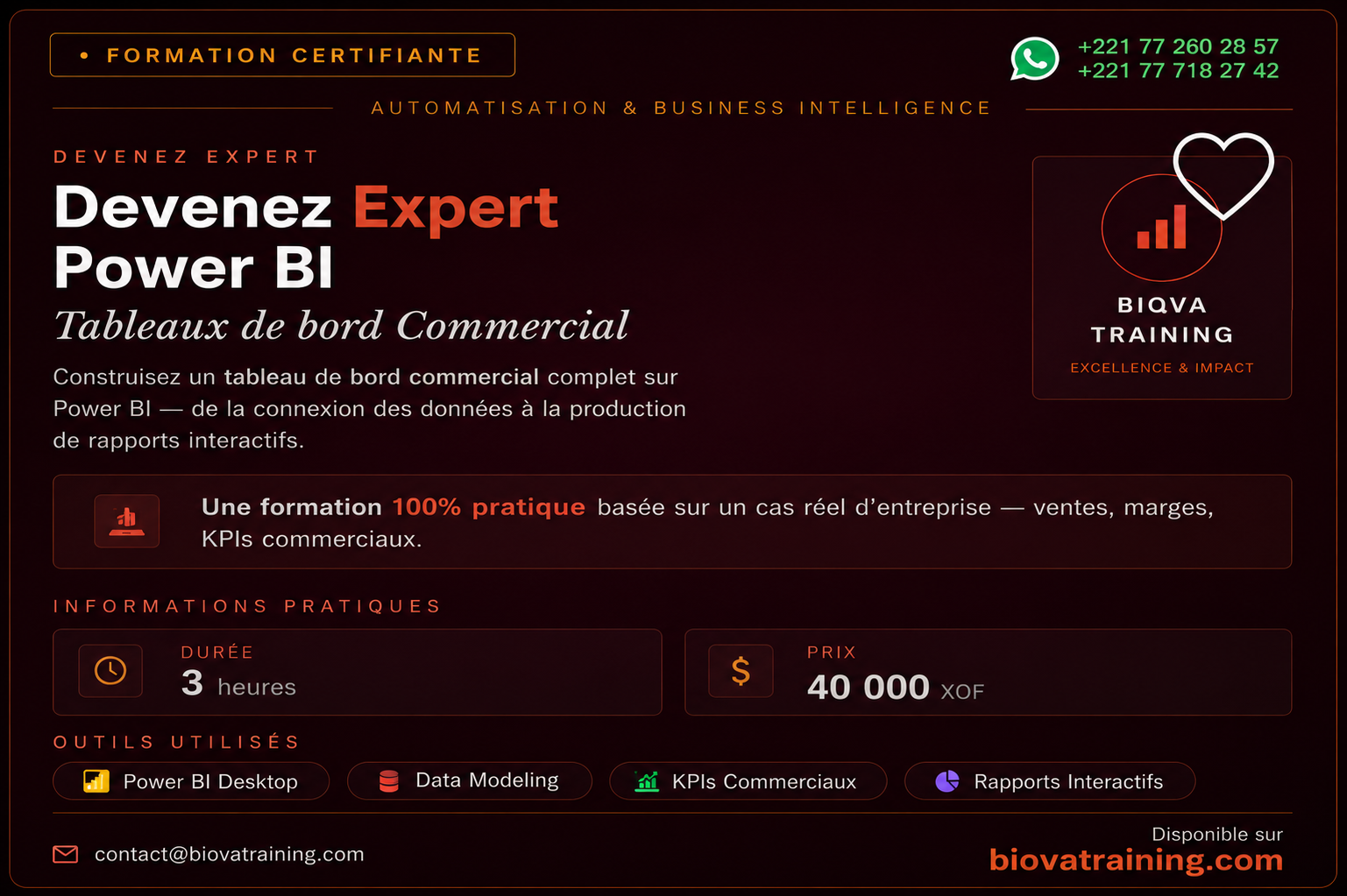 Devenez un expert Power BI _ Formation complète de A à Z _ Cas d'un Tableau de bord Commercial